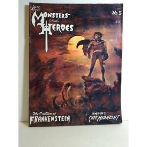 Larry Ivie's Monsters and Heroes Magazine July 1969 #5 Sci-Fi
